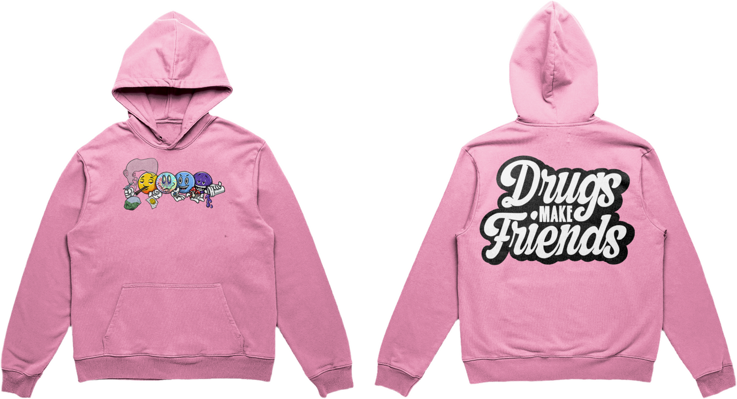 DMF Pink Unisex Hoodie
